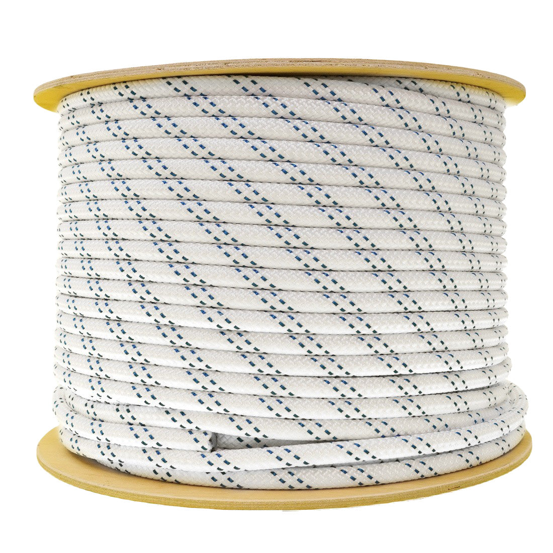 New England Rope KM III 5/8 Inch White 600 Foot - Front View