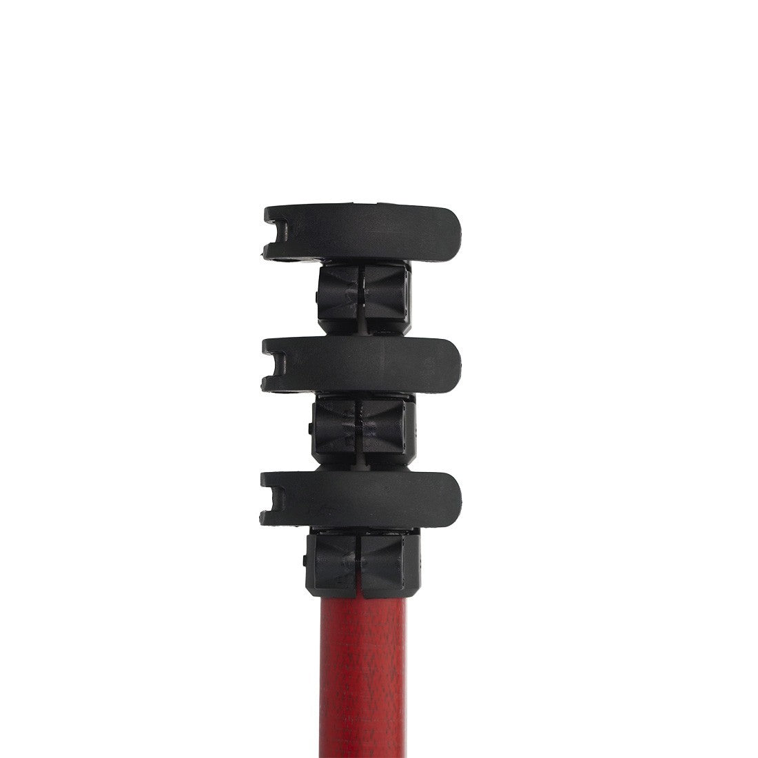 OVA8 Trad Pole 12 Foot Rustic Red Clamps View