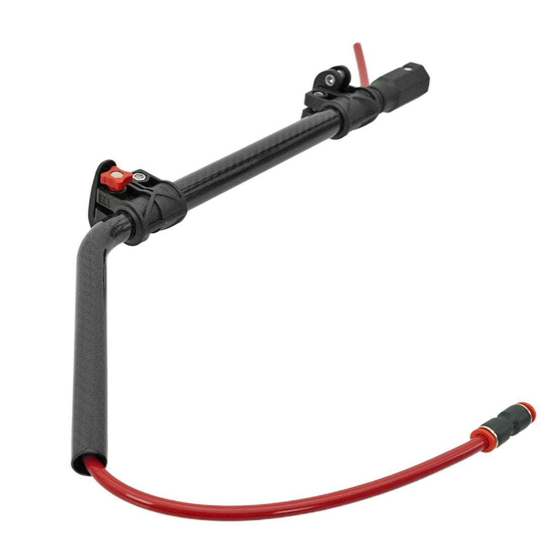 Tucker Carbon Fiber Gooseneck Back View