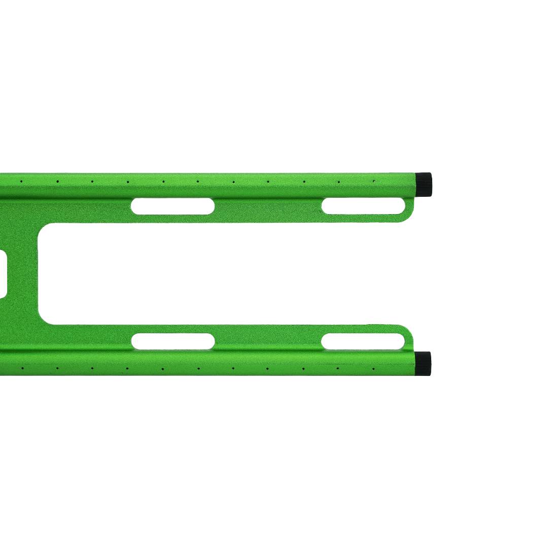 XERO Aluminum Double Rinse Bar End View