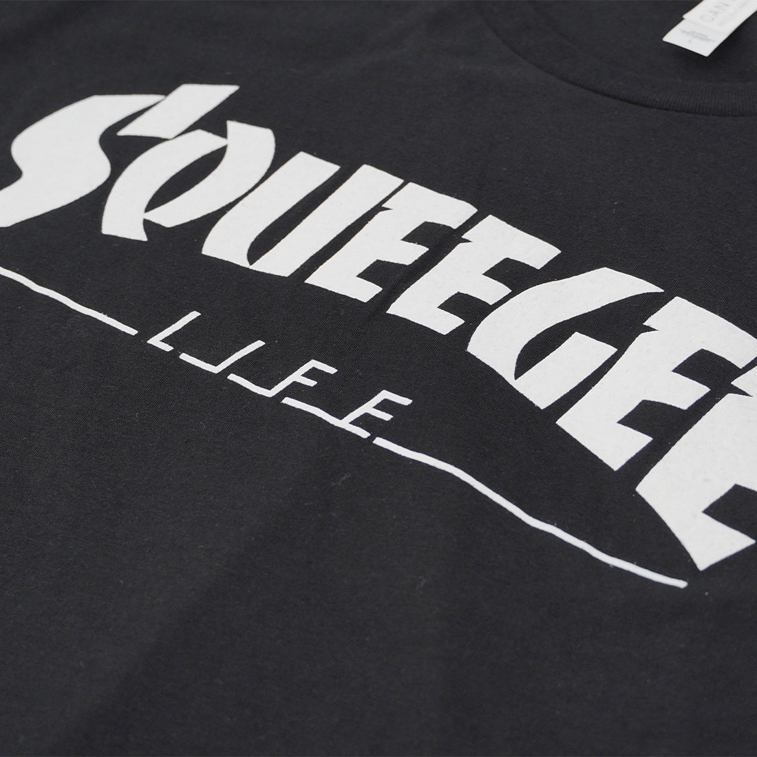 Squeegee Life Window Cleaning History Design T-Shirt Flat View
