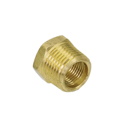 XERO Hex Bushing 1/2 M NPT x 3/8 F NPT - Portable Hose Reel Replacement Bottom Angle View