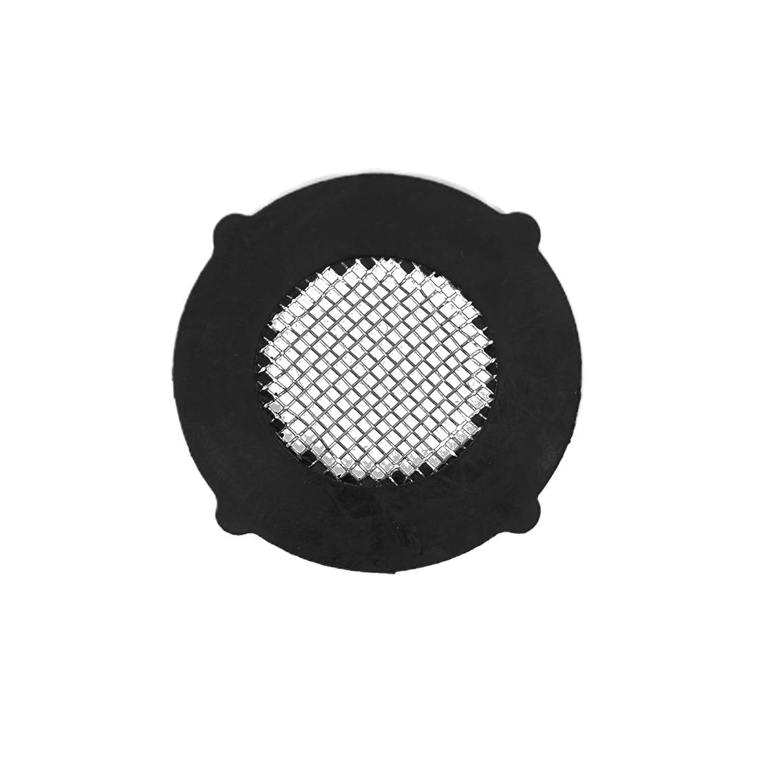 Garden Hose Gasket with Stainless Steel Mesh Bottom View