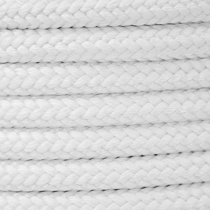 New England Rope with Galvanized Steel Thimbles - 1/2 Inch Zoomed View
