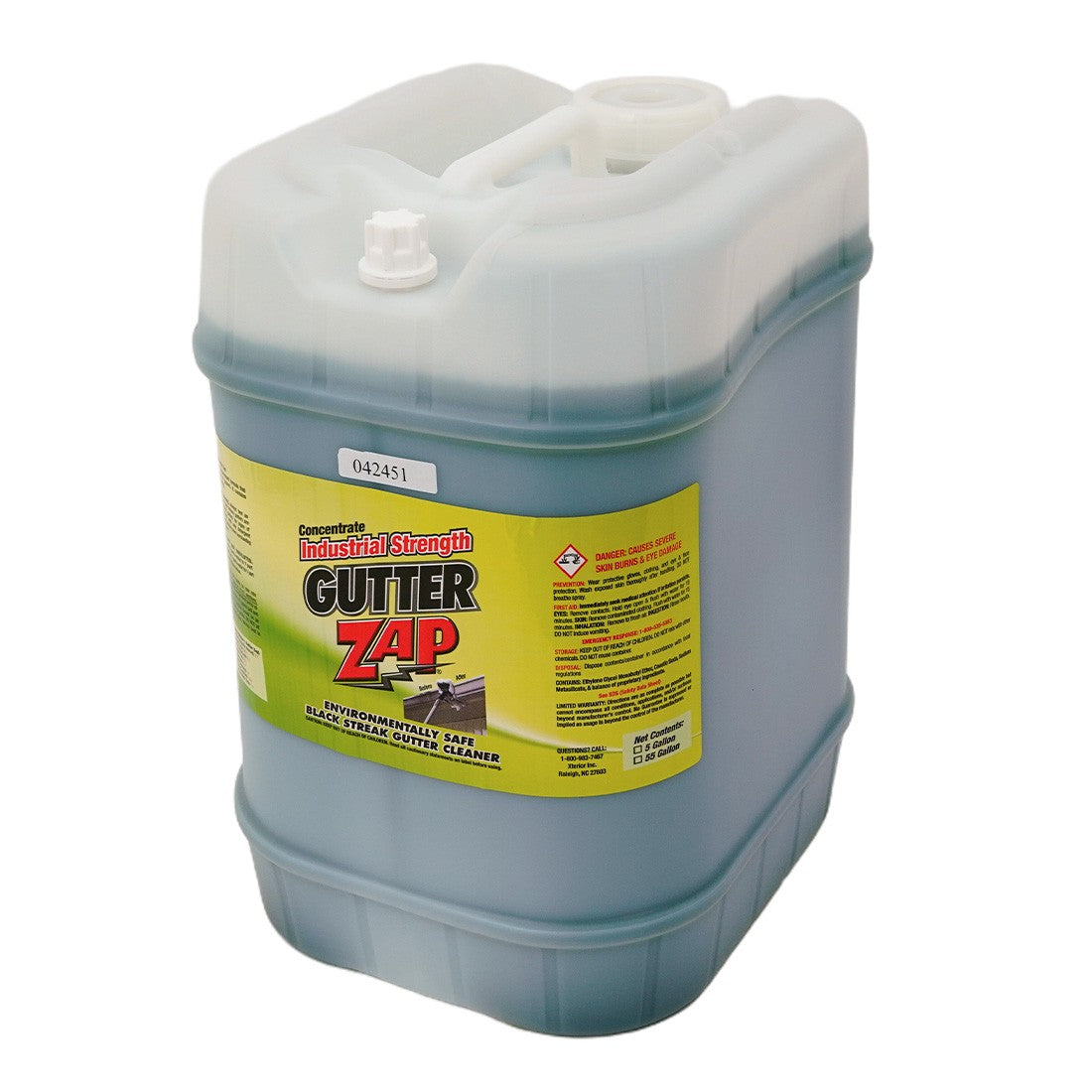 Xterior Gutter Zap Gutter Stain Remover Angle View