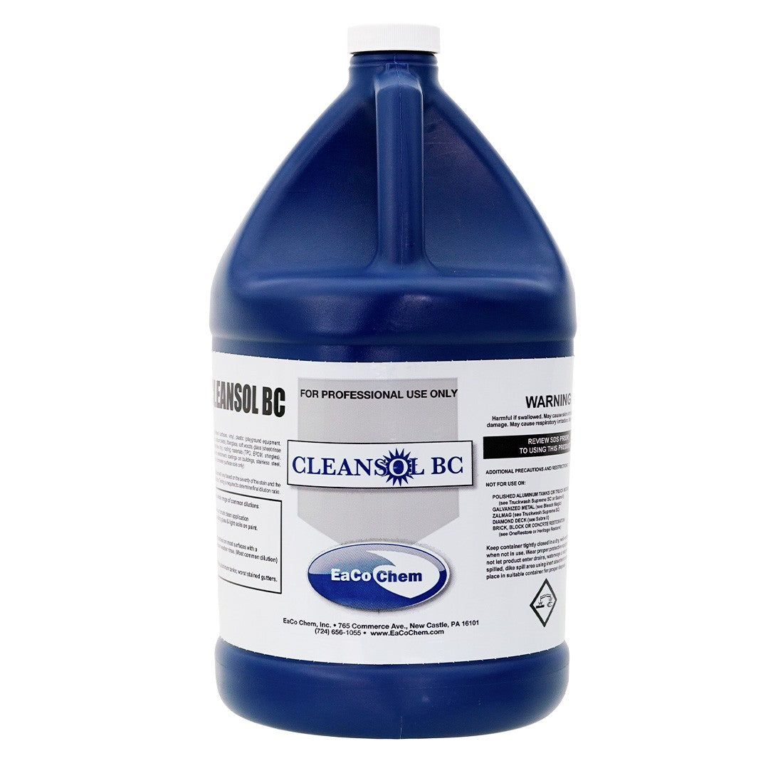 EaCo Chem Cleansol BC Front View