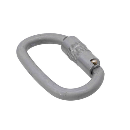KONG Carbon Carabiner - Ovalone Twist Lock ANSI Back Angle View