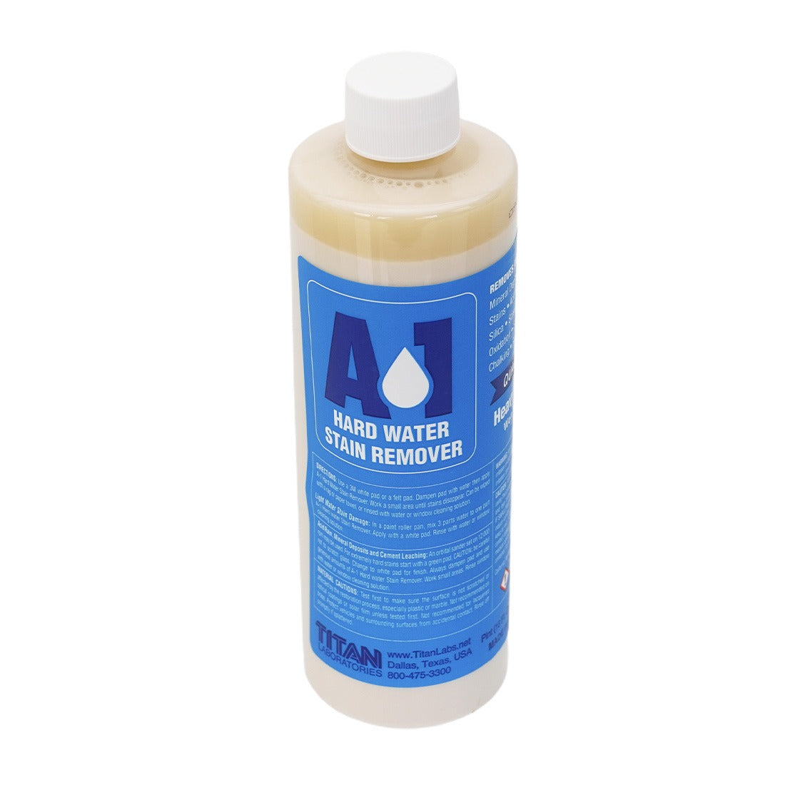 Titan A-1 Hard Water Stain Remover Top Angle View