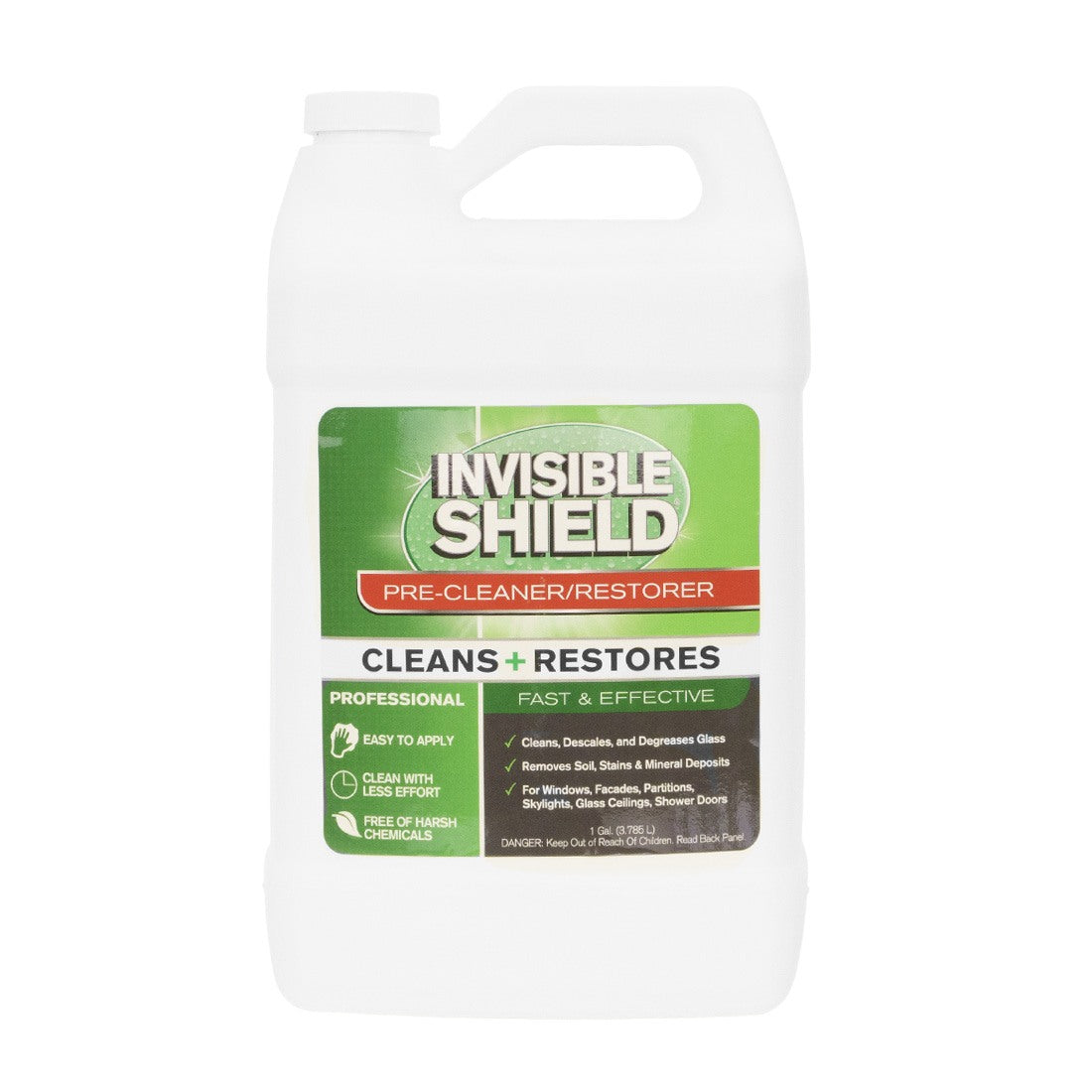 Clean-X Invisible Shield Pre-Cleaner + Liquid Restorer Concentrate - Gallon Product View