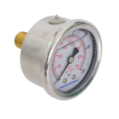 XERO Pressure Gauge Angle View