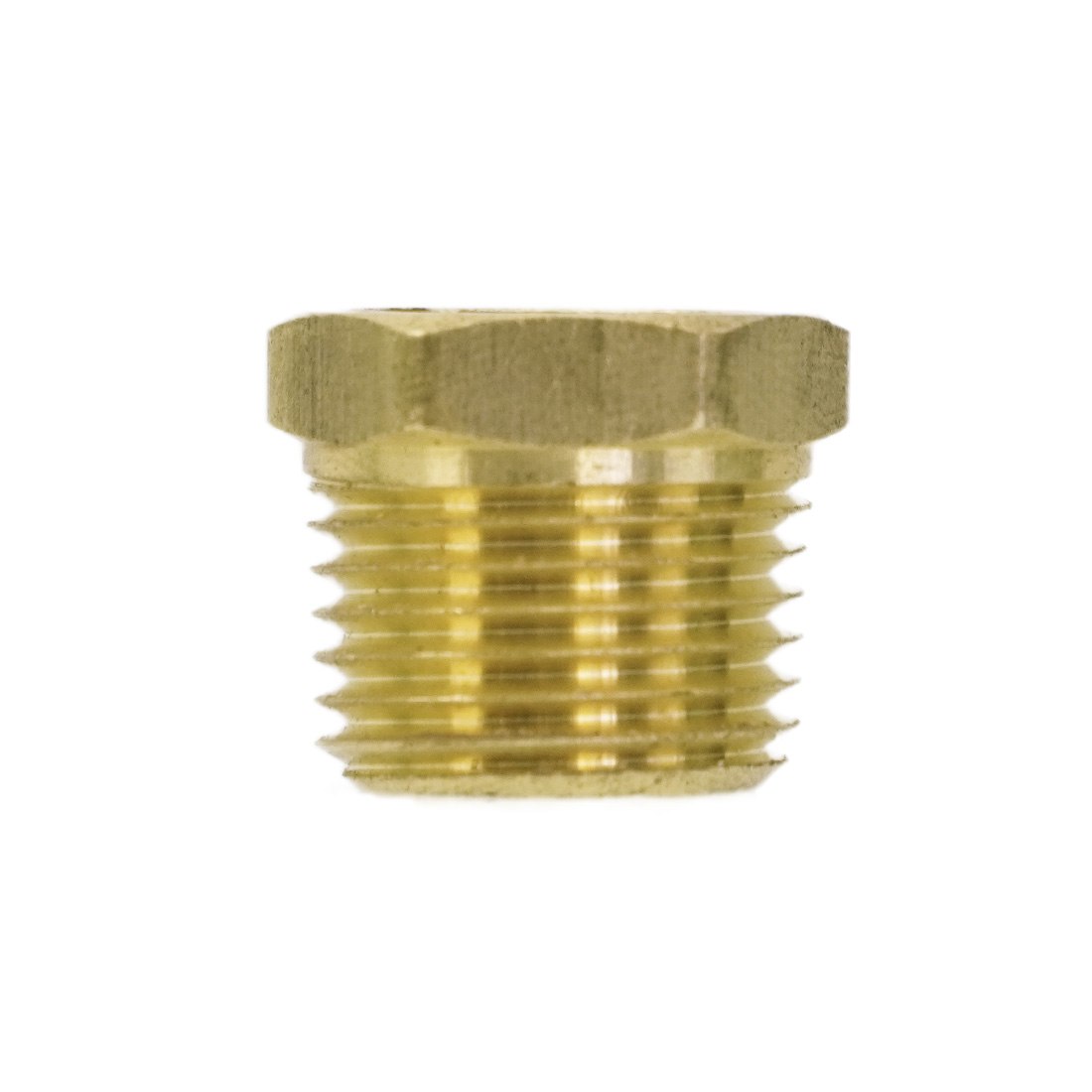 XERO Hex Bushing 1/2 M NPT x 3/8 F NPT - Portable Hose Reel Replacement Side View