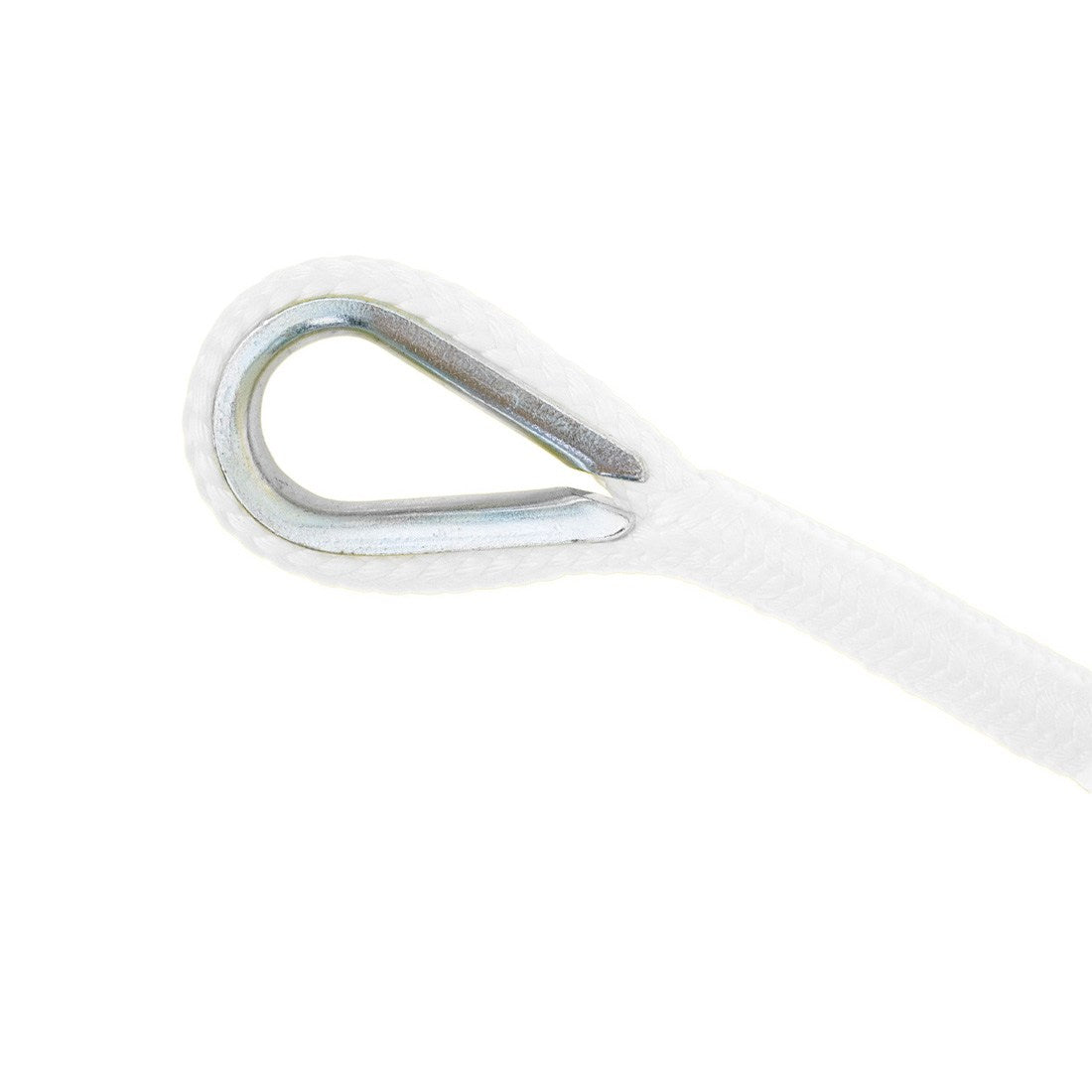New England Rope with Galvanized Steel Thimbles - 1/2 Inch Main View