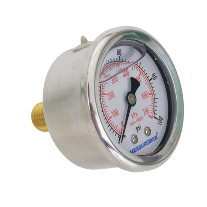 XERO Pressure Gauge Side View