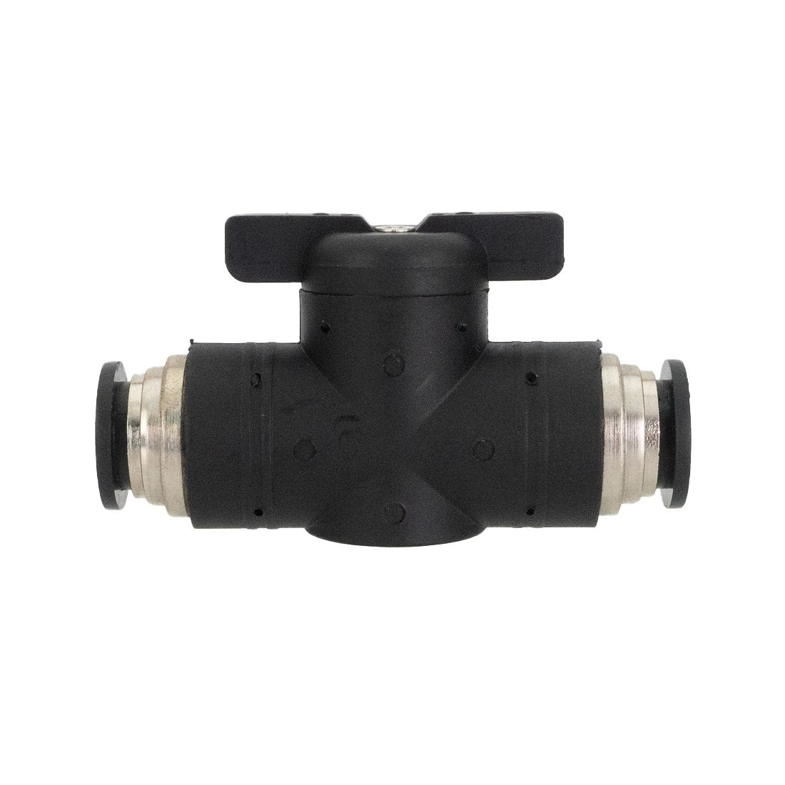 Tucker RO/DI Cart Bypass Valve - Black Side View