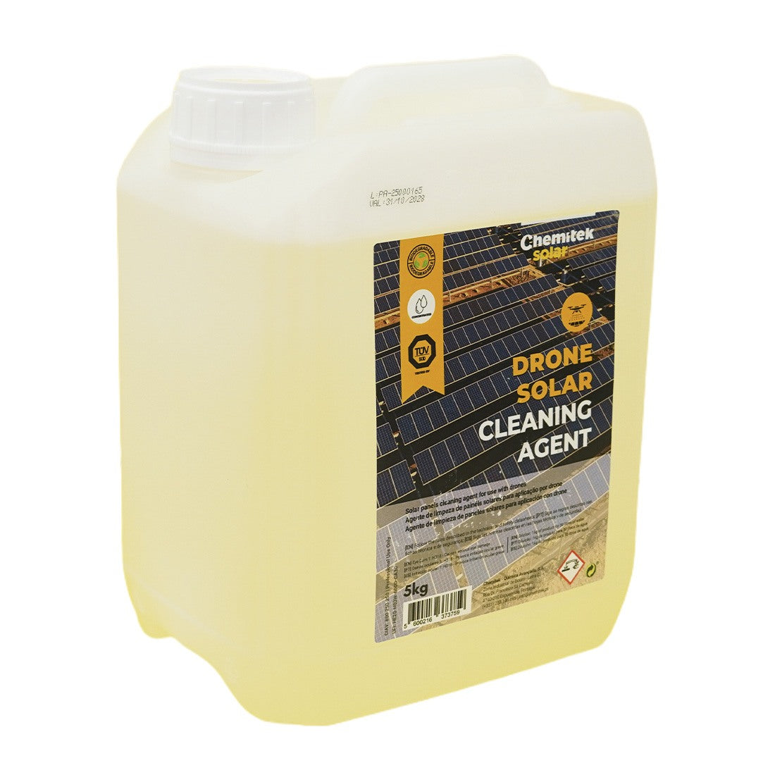 Chemitek Drone Solar Wash Angle View