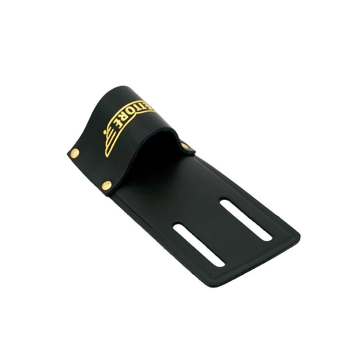 Ettore Single Leather Squeegee Holster Upside Down View