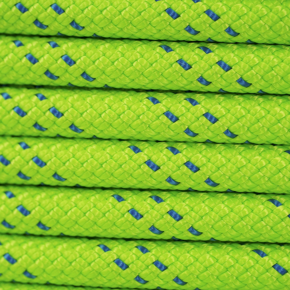 New England Rope KM III Green - 1/2 Inch Close Up View