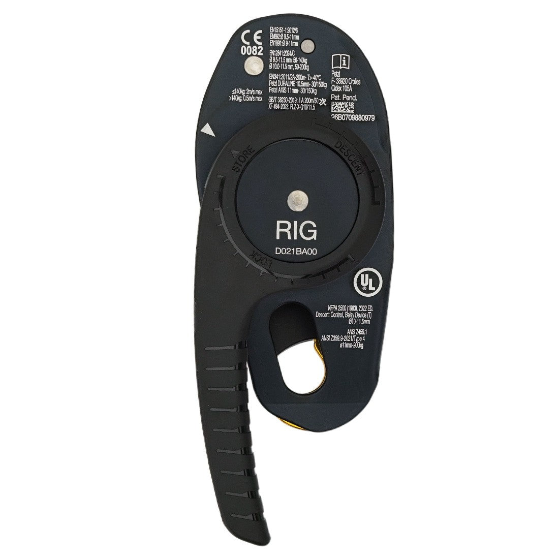 Petzl RIG Descender Back View