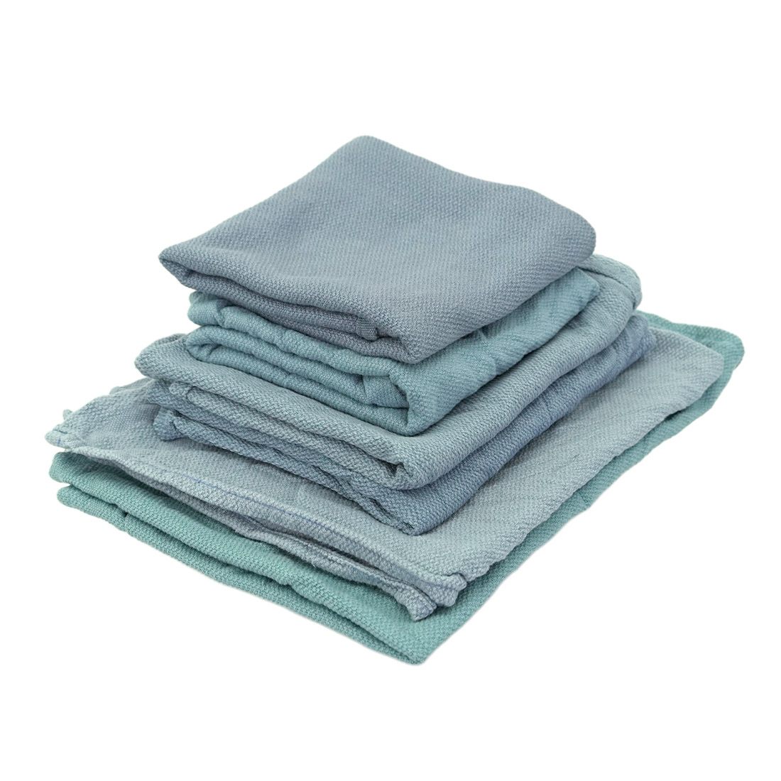 Ribbed Recycled Surgical Towels Stacked View