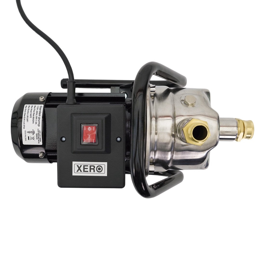 XERO Sprinkler Pump Top View