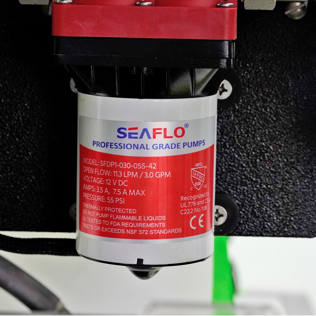 SqueegeeLife Pure Water Machine - The Skid Marc Pump View