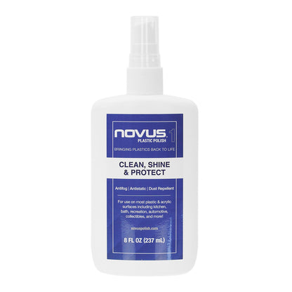 Novus Plastic Polish 1 Clean and Shine - Front View