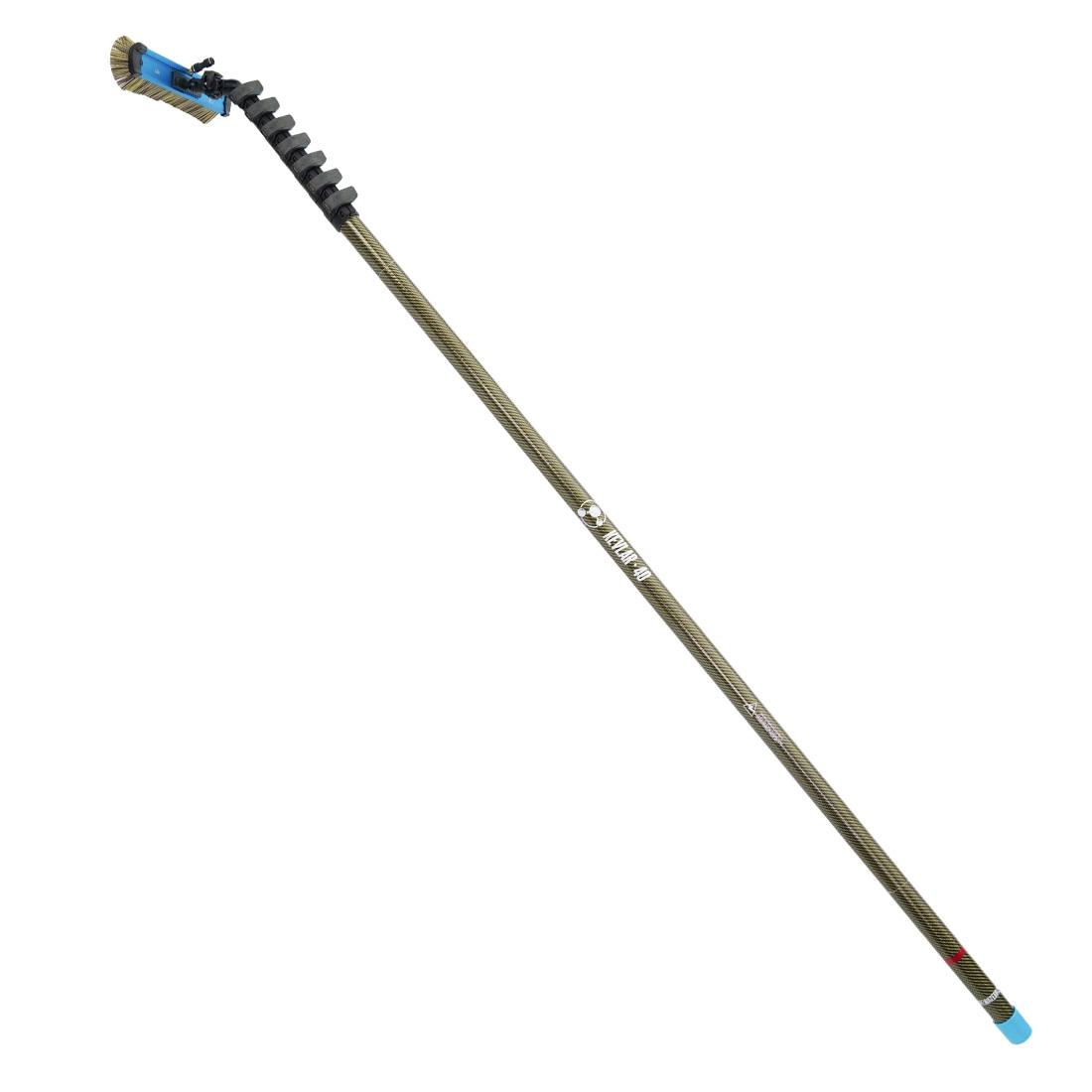 PWP Kevlar Water Fed Pole 2026 - 40 Foot - 14 Inch Brush View