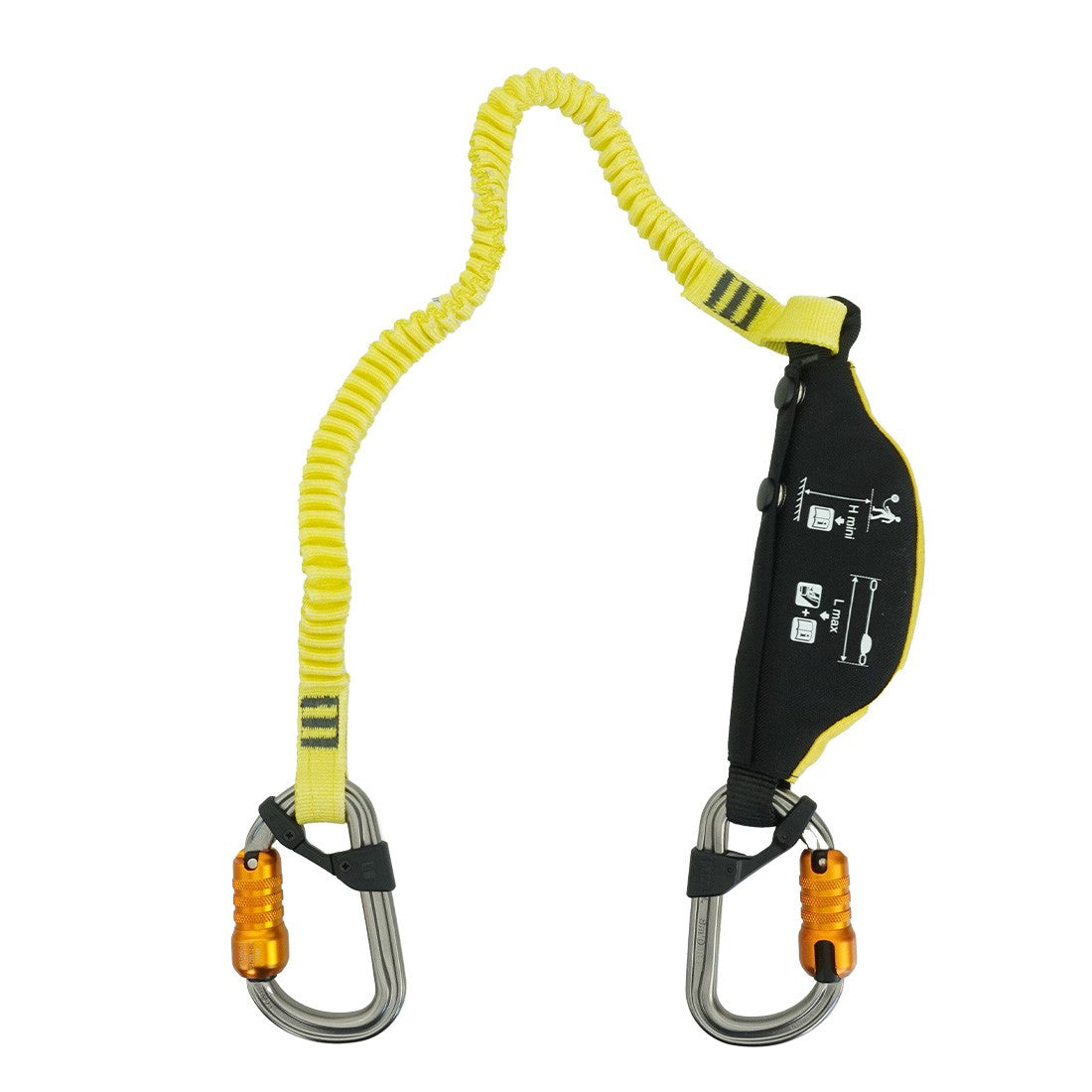 Petzl Newton MEWP Kit Lanyard Back View