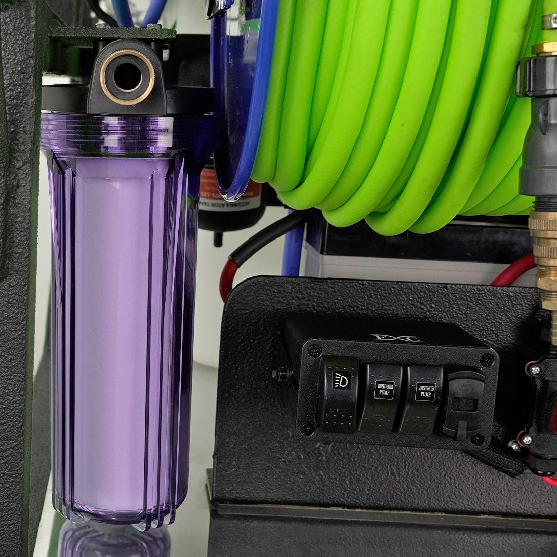 SqueegeeLife Pure Water Machine - The Skid Marc Switchbox View