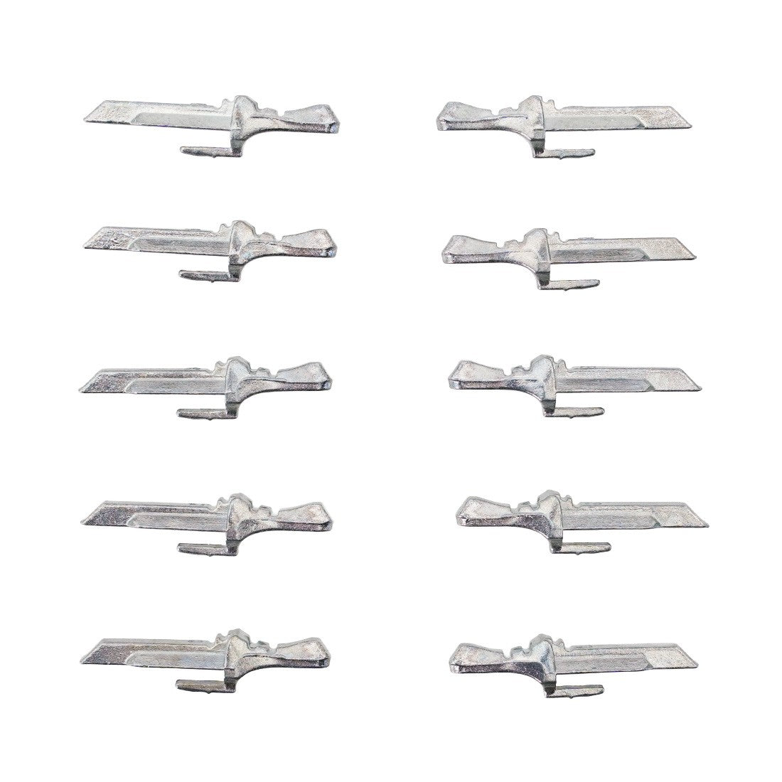 Moerman Wide Body Channel Replacement Fixation Clips - Full Pack View