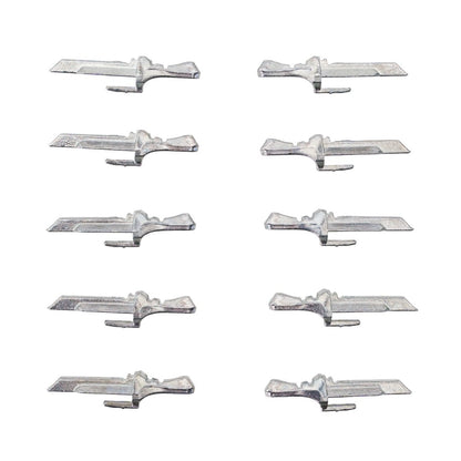 Moerman Wide Body Channel Replacement Fixation Clips - Full Pack View