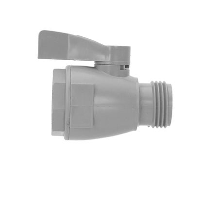 XERO Plastic Two-Way Ball Valve Side View