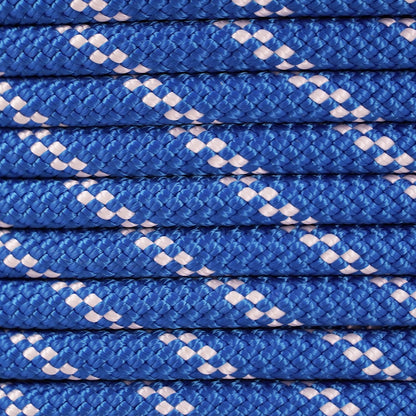 New England Rope KM III Blue - 1/2 Inch Close Up View