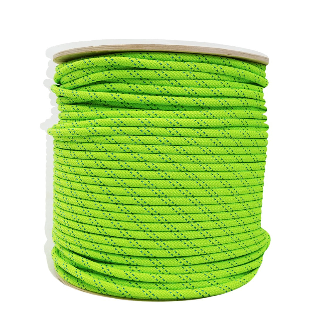 New England Rope KM III Green/Blue Tracer 1_2 Inch 1200 Foot - Main View
