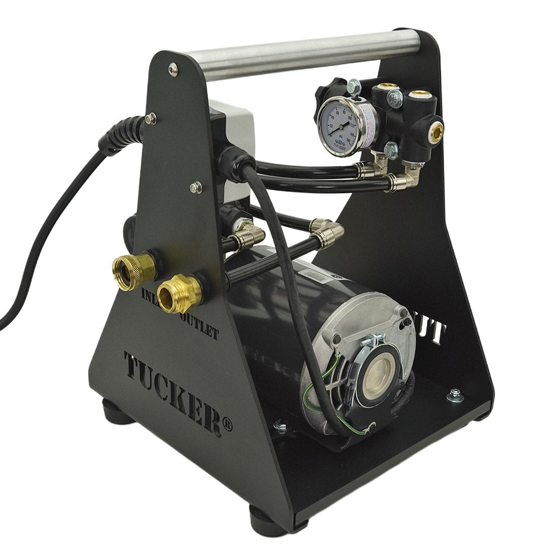 Tucker 110v Booster System Angle View