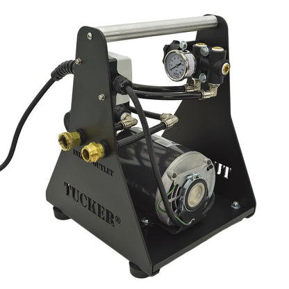 Tucker 110v Booster System Angle View