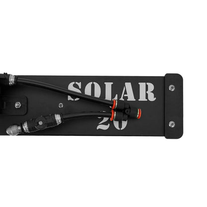 Tucker Alpha Honey Badger Solar Brush - 20 Inch Top Side View