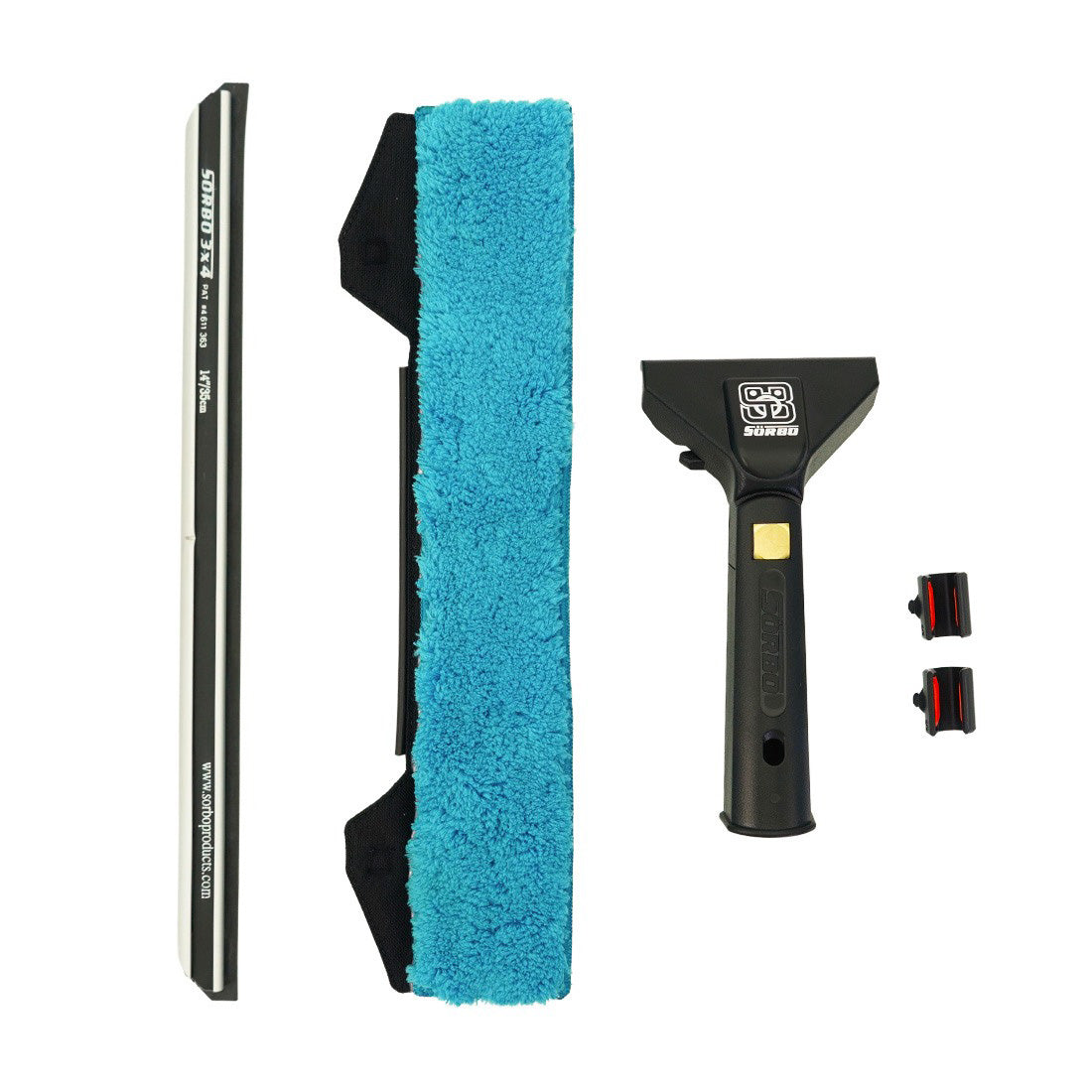 Sörbo Commander Clip Squeegee Combo Viper Black View