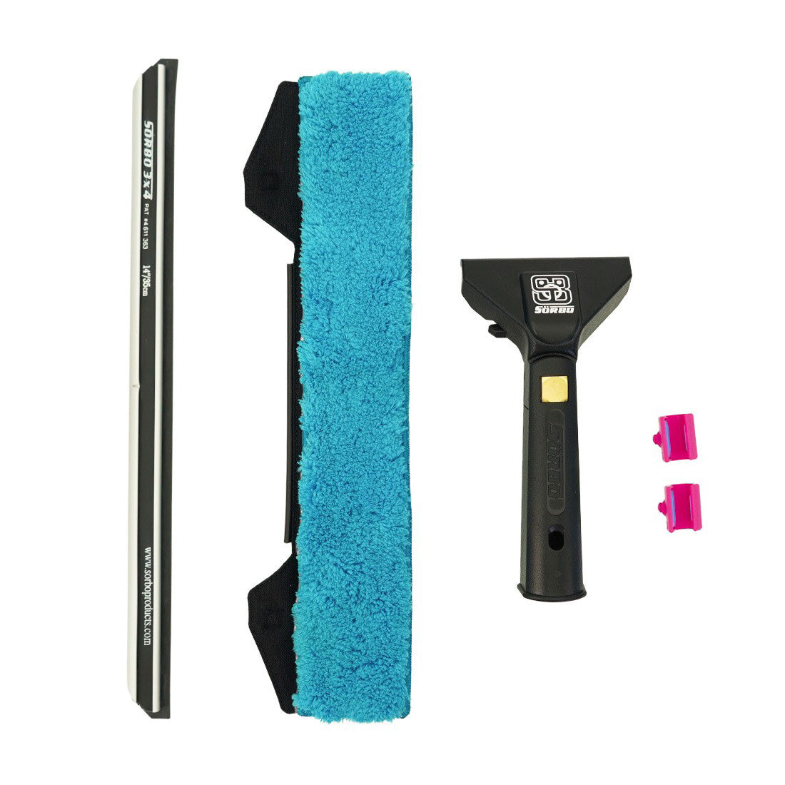 Sörbo Commander Clip Squeegee Combo Viper Pink View