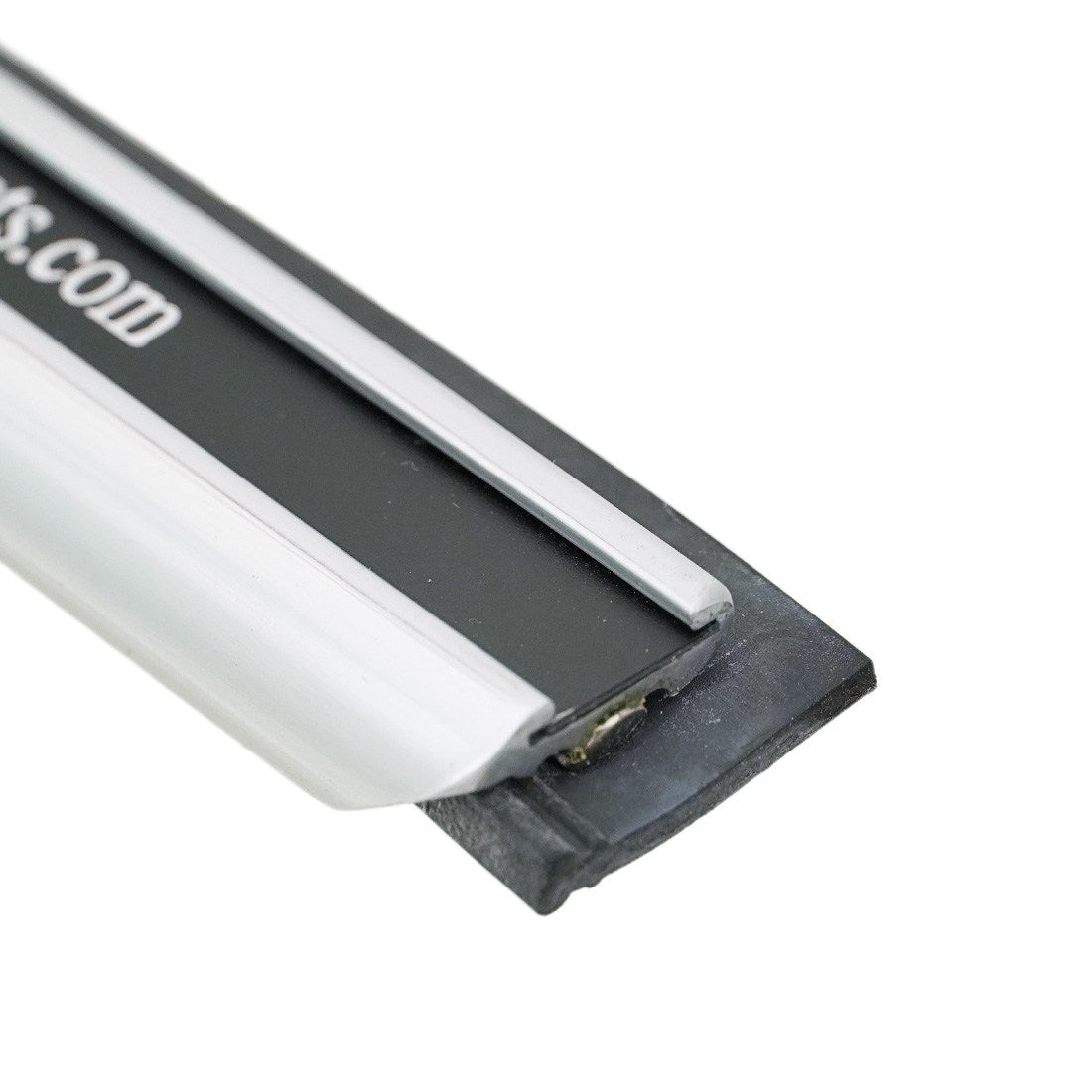 Sörbo Chrome Limited Edition Squeegee Channel - 18 Inch End View