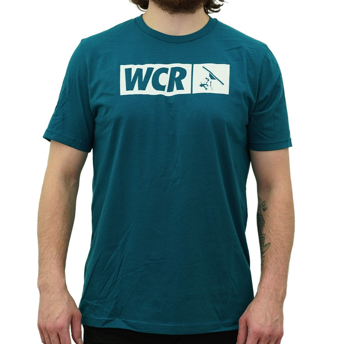 WCR Deep Teal T-Shirt Model View
