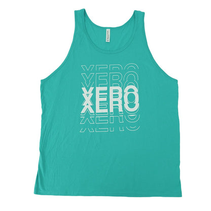 XERO Glitch Tank Teal View