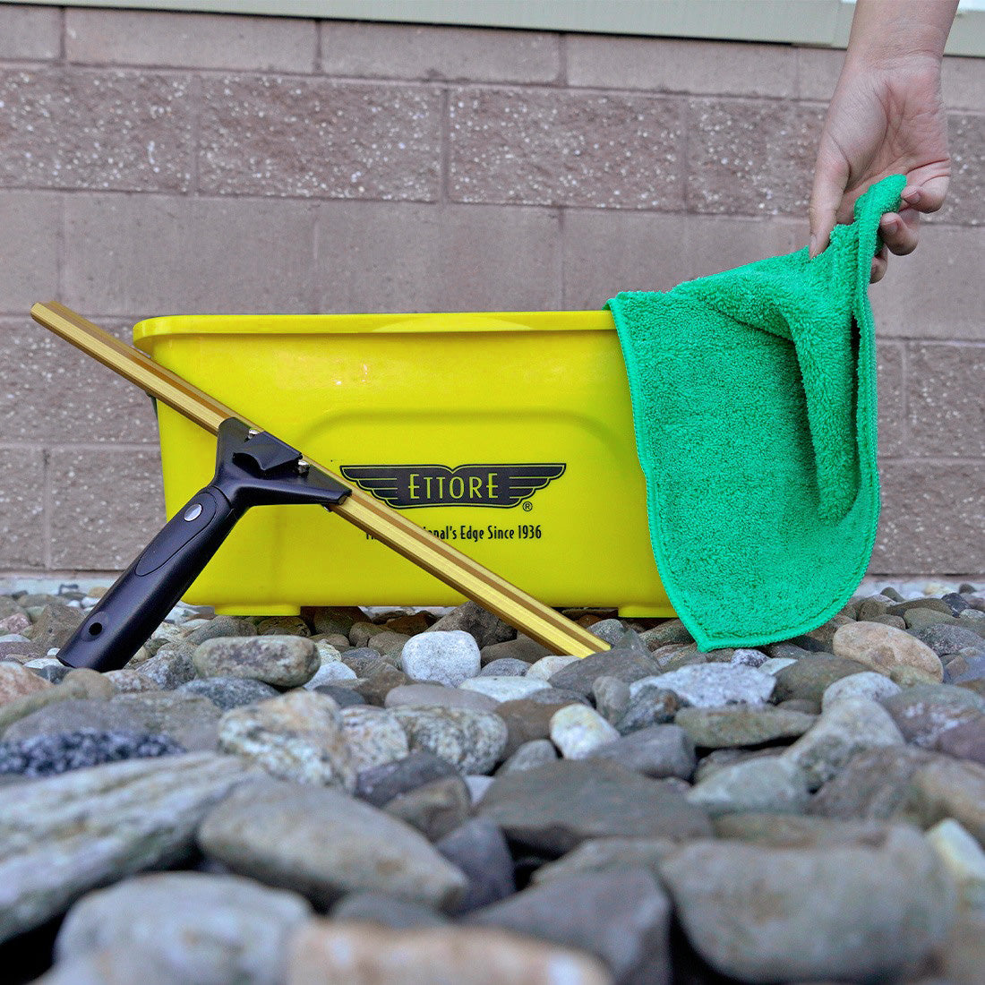 Ettore MicroSwipe Towel Lifestyle View