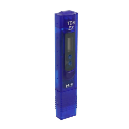 Tilted right view of HM Digital Handheld TDS Meter for accurate water quality testing.