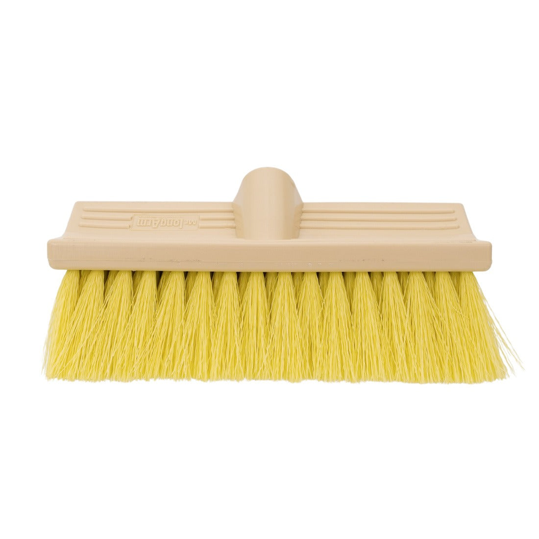 Mr. LongArm Bi-Level Flow-Thru Brush Yellow Front View
