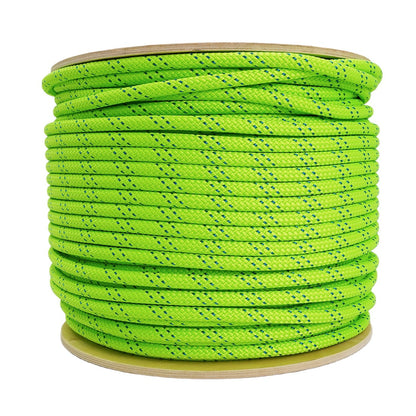 New England Rope KM III Green/Blue Tracer 1_2 Inch 600 Foot - Main View