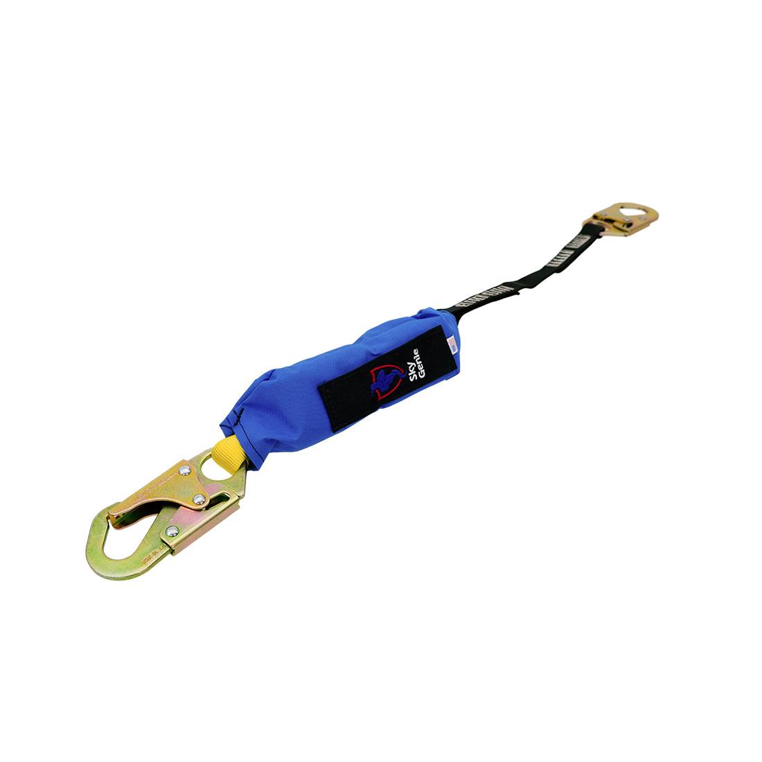 Sky Genie Shock Absorbing Lanyard Right Angle View