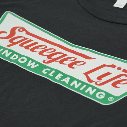 Squeegee Life Glazed Design T-Shirt Flat View