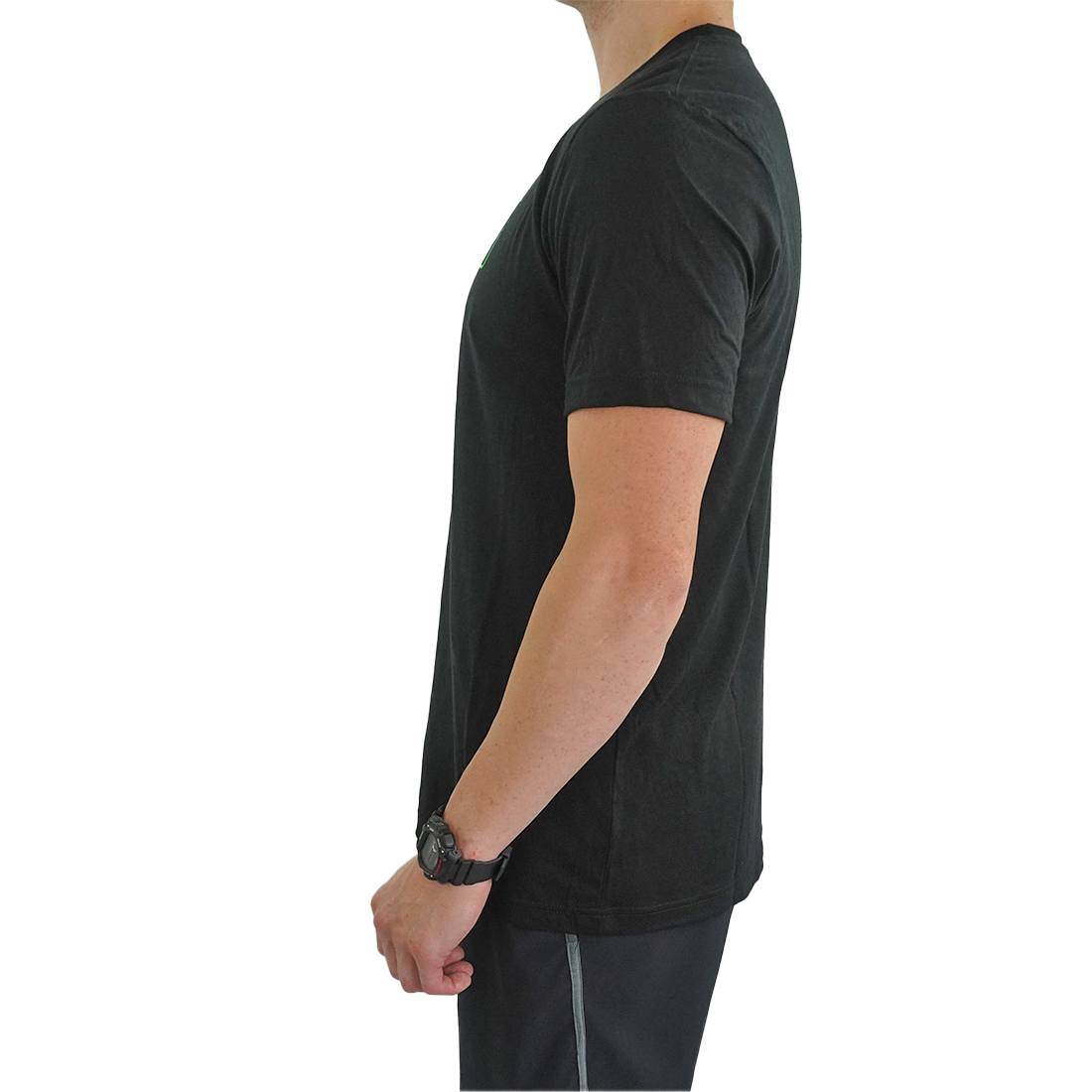 XERO Black Signature Tee Side View