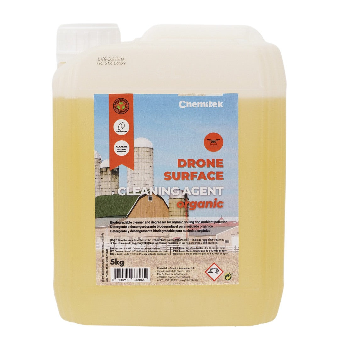 Chemitek Organic Drone Surface Cleaning Agent Main View